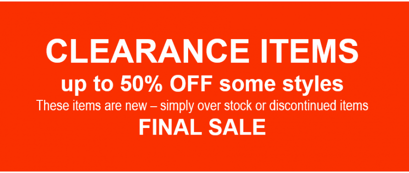 Clearance Items